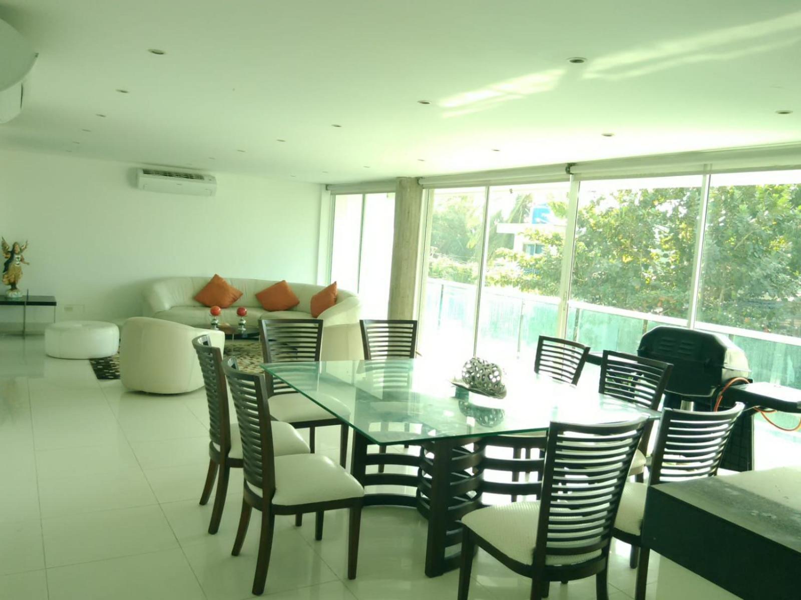 Appartamento Apartamento Luxury Azul Beach La Boquilla Cartagena Esterno foto